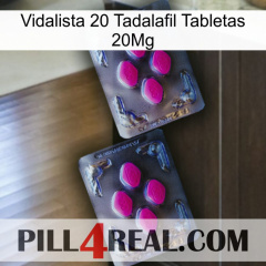 Vidalista 20 Tadalafil Tablets 20Mg 01